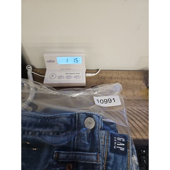 Gap Jeans Womens 6 Cigarette Stretch Denim Raw Hem - Picture 9 of 9